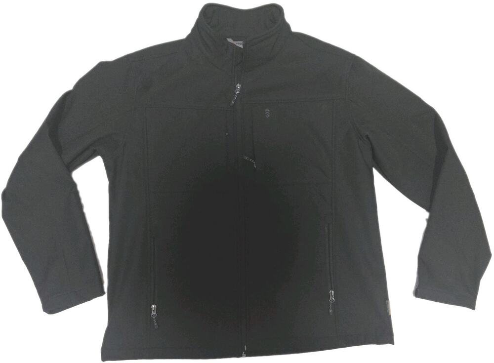 Free Country Men's Stretch Wind & Water-Resistant Softshell Jacket XL